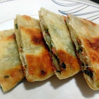 火腿葱油饼