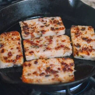 外酥里嫩萝卜糕