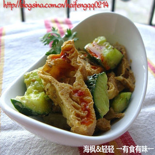 舌尖上的山东- 油条拌黄瓜