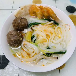 潮州牛肉丸粿条