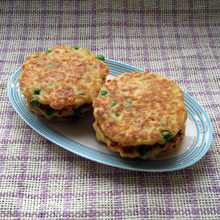 豆渣小煎饼——万能早餐饼