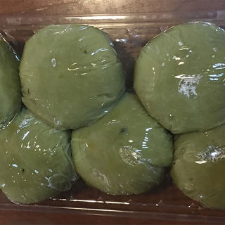 自制菜肉青团
