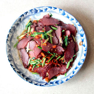 小炒腊牛肉