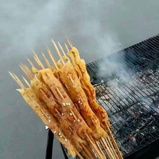 东北鸡汤烤干豆腐串