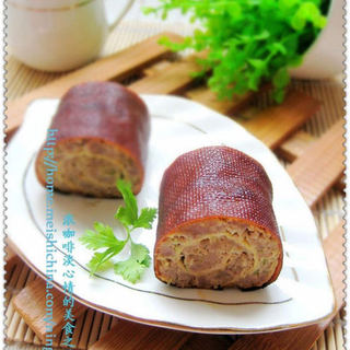 东北熏干豆腐卷