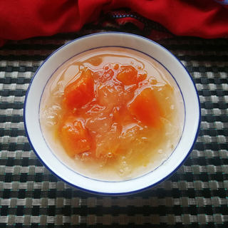 木瓜炖银耳