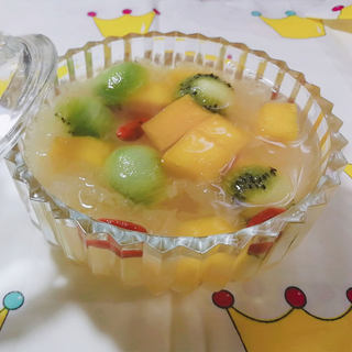 银耳水果羹