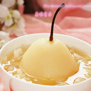 银耳薏米炖雪梨