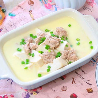 猪肉豆腐蒸水蛋