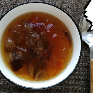 桃胶羹