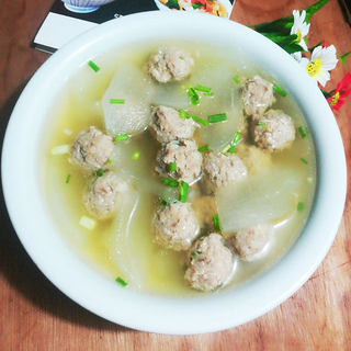 冬瓜肉圆汤