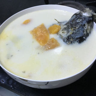 鲫鱼木瓜牛奶汤