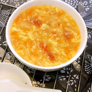 宝贝们滴御用餐点--【胡萝卜西红柿鸡蛋疙瘩汤】