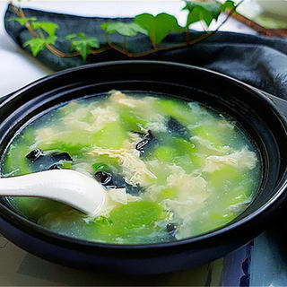 丝瓜鸡蛋汤