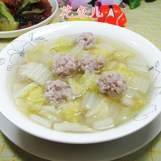 肉丸白菜汤