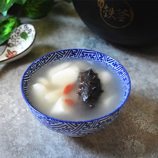 海参山药枸杞汤