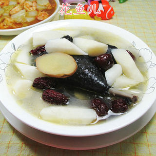 山药乌鸡汤