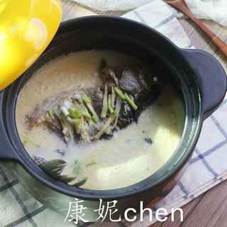 豆浆鲫鱼汤