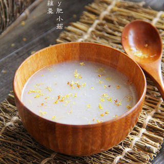 桂花莲藕羹