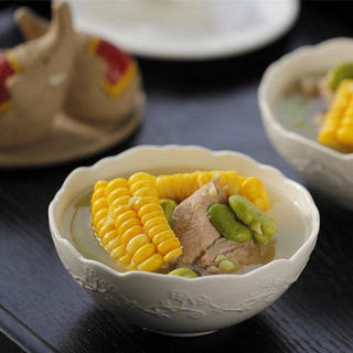 玉米蚕豆排骨汤