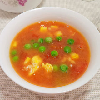 番茄豌豆汤
