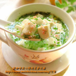 翡翠豆腐羹