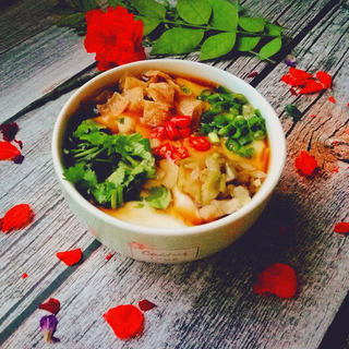 酸辣豆腐脑