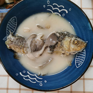 鲫鱼平菇汤
