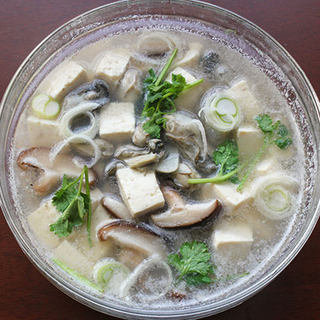 牡蛎豆腐汤