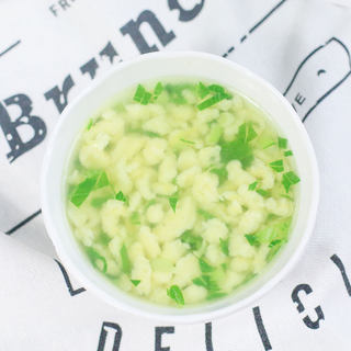 青菜南瓜面疙瘩