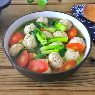 荸荠肉丸汤