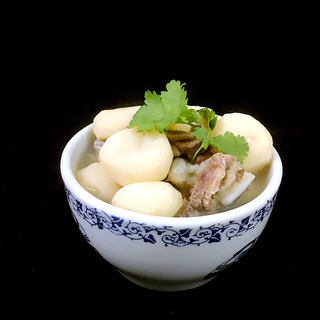 石橄榄马蹄排骨汤