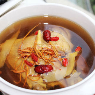 虫草花炖鸭汤