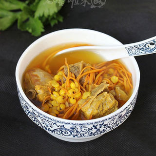 这种鲜香你尝试过么——虫草菇排骨汤