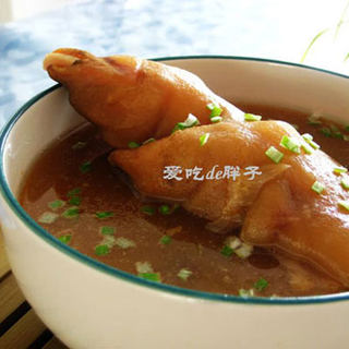 大枣黄豆猪蹄汤