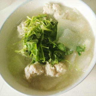 清爽冬瓜丸子汤
