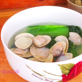 车螺芥菜汤