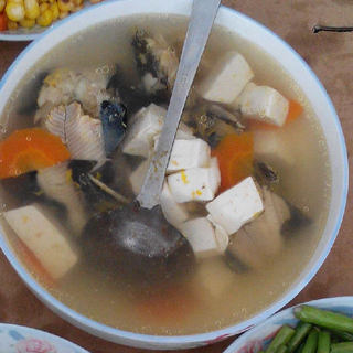 孕妇营养餐——豆腐炖黄甲鱼