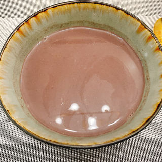 红豆黑米芝麻糊