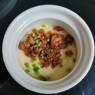 肉末鸡蛋羹