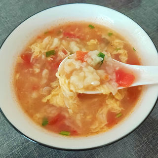 西红柿鸡蛋疙瘩汤