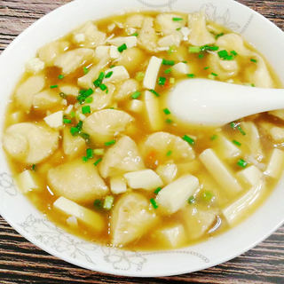 酸辣开胃减脂～猴头菇豆腐羹