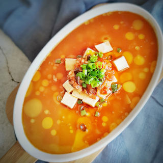 鲜嫩营养美味的豆腐蛋羹，法帅蒸烤箱做法~