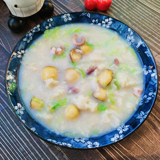 鲍鱼海鲜疙瘩汤