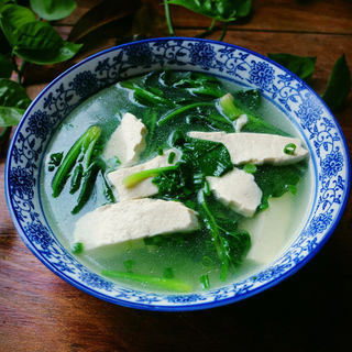 菠菜豆腐汤