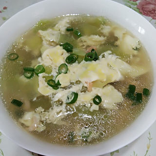 老黄瓜鸡蛋汤