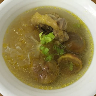板栗银耳鸡汤