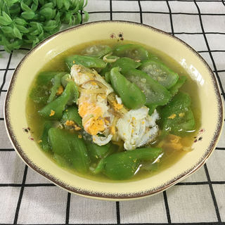 丝瓜鸡蛋汤