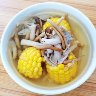 菌菇玉米汤