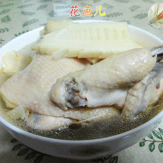 冬笋童子鸡汤